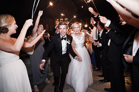 A Vintage Secret Garden Wedding