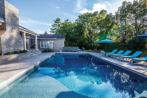Pool & Patio: Winter Blues to Summer Views