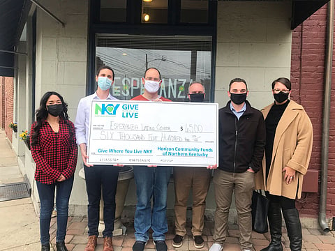 Give Where You Live NKY Event Members Raise $6,500 for Esperanza Latino Center