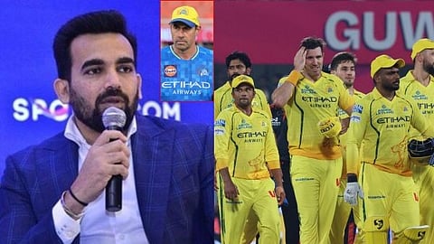 Former Indian pacer Zaheer Khan appointed as the new head coach of the Chennai Super Kings (CSK) team.