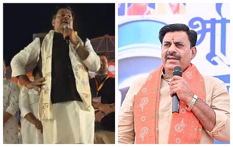 ಗರ್ಬಾಗೆ ಮುಸ್ಲಿಮರು ನಿಮ್ಮ ಸಹೋದರಿಯರನ್ನು ಕರೆತನ್ನಿ, ನಮ್ಮ ಹುಡುಗರು ರೆಡಿ; ನಾಲಿಗೆ ಹರಿಬಿಟ್ಟ MP ಬಿಜೆಪಿ ಶಾಸಕನ ವಿರುದ್ಧ ಕಾಂಗ್ರೆಸ್, AIMIM ಕಿಡಿ
