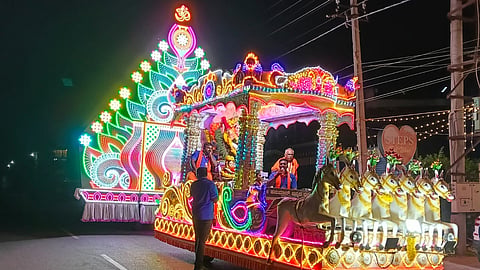 ಪೊನ್ನಂಪೇಟೆಯಲ್ಲಿ ಗಣೇಶ ವಿಸರ್ಜನೆ ಸಂಭ್ರಮ