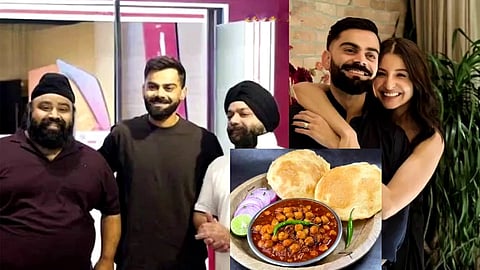 Anushka Sharma chole bhature order