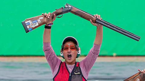 Neeru Dhanda wins historic gold medal in Asian Games trap shooting.