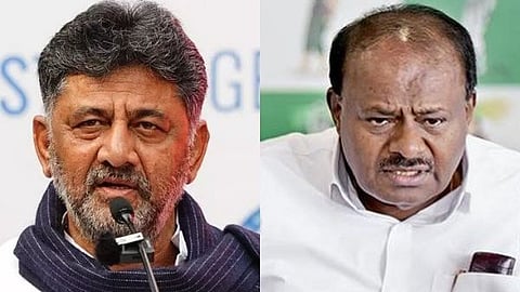 ಸಿಎಂ ಡಿ.ಕೆ.ಶಿವಕುಮಾರ್ ಮತ್ತು ಕೇಂದ್ರ ಸಚಿವ ಹೆಚ್.ಡಿ.ಕುಮಾರಸ್ವಾಮಿ