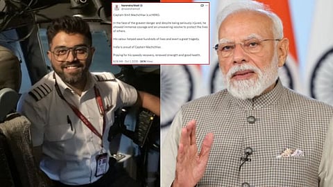 PM Modi praises Captain Smith Machar's feat.