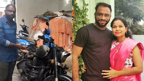 ಅಕ್ರಮ ಸಂಬಂಧಕ್ಕೆ ಪತಿ ಅಡ್ಡಿ, ಕೊಲೆಗೆ ಸಂಚು; ಸುಟ್ಟು ಕರಕಲಾದ ಬೈಕ್ನಿಂದ BJP ನಾಯಕನ ಪತ್ನಿ ಪ್ಲ್ಯಾನ್ ರಿವೀಲ್..Andhra Pradesh