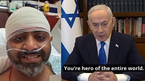 Prime Minister Benjamin Netanyahu invited Indian pilot Smith Machar to the Israel Independence Day celebration.