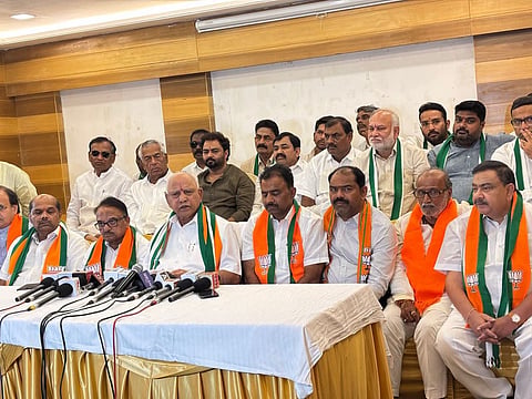 ರಾಜ್ಯದಲ್ಲಿ ಎನ್ ಡಿಎ ಅಧಿಕಾರಕ್ಕೆ : ಚುನಾವಣೆ ಬಳಿಕ ಸಿಎಂ ಯಾರೆಂದು ನಿರ್ಧಾರ - ಬಿಎಸ್ ವೈ