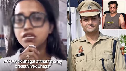 Controversy over the promotion of Delhi Police officer Vivek Bhagat to Additional DCP.