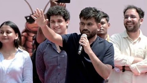 ಸಿಜೆಪಿ ನಾಯಕರಾದ ಅಭಿಜಿತ್ ದಿಪ್ಕೆ, ಸೌರವ್ ದಾಸ್ ಹಾಗೂ ಅಶುತೋಷ್ ರಂಕಾ