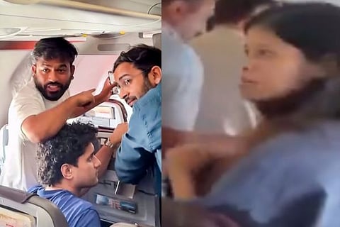 ವಿಮಾನದಲ್ಲೇ ಸಿಜೆಪಿ ನಾಯಕರ ಹೈಡ್ರಾಮಾ: ನಿಮ್ಮ ಜನ್ಮಕ್ಕೆ ನಾಚಿಕೆಯಾಗಬೇಕು ಎಂದು ಛೀಮಾರಿ ಹಾಕಿದ ಮಹಿಳೆ!: ವಿಡಿಯೋ ವೈರಲ್ | Jantar Mantar Protest