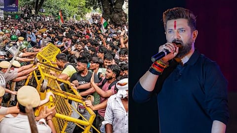 Union Minister Chirag Paswan expresses displeasure over the cancellation of Delhi transport services.