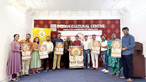 71ನೇ ಕರ್ನಾಟಕ ರಾಜ್ಯೋತ್ಸವದ ಕರುನಾಡ ವೈಭವ-2026 ಕಾರ್ಯಕ್ರಮದ ಅಧಿಕೃತ ಪೋಸ್ಟರ್ ಅನಾವರಣಗೊಳಿಸಲಾಯಿತು. ಪ್ರಮುಖರಾದ ಸುಬ್ರಹ್ಮಣ್ಯ ಹೆಬ್ಬಾಗಿಲು, ದೀಪಕ್ ಶೆಟ್ಟಿ, ಡಾ.ರವಿ ಶೆಟ್ಟಿ, ಡಾ.ಸಂಜಯ್ ಕುದರಿ, ಮಹೇಶ್ ಗೌಡ ಮತ್ತಿತರರು ಇದ್ದರು.