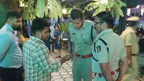 police raid on pub
