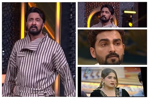 ಗಗನ್ ಅಮ್ಮನ ರೇಟ್ ಕೇಳಿದ್ದ ಗಾನವಿ ವಿರುದ್ಧ ಕಿಚ್ಚ ಕಿಡಿ; 'ಅಮ್ಮನ ಕಳ್ಕೊಂಡಿದ್ದೀವಿ ನಾವು' ಎಂದು ವೇದಿಕೆಯಲ್ಲೇ ಅತ್ತ ಸುದೀಪ್