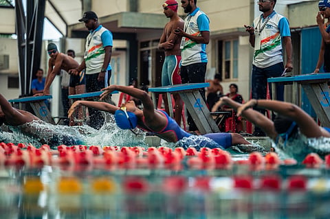 Dasara Sports Meet CM Cup’ Swimming Competition
