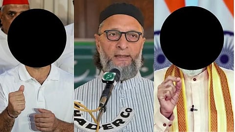 Asaduddin Owaisi offering advice on marriage to young men.