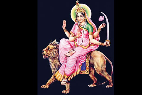 ಮಹಿಷಾಸುರ ಮರ್ದಿನಿ ಕಾತ್ಯಾಯಿನಿ