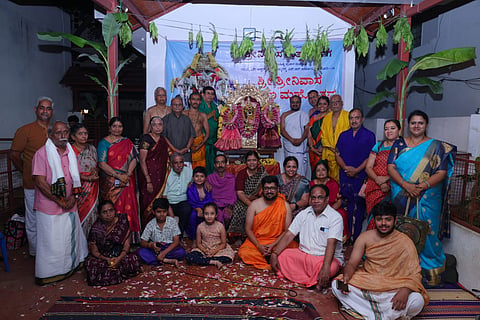The Srinivasa Kalyanotsava, organized by the Srinivasa Utsava Balaga at the Brindavana Goshala in Chikkalasandra, concluded amidst an atmosphere of deep devotion.