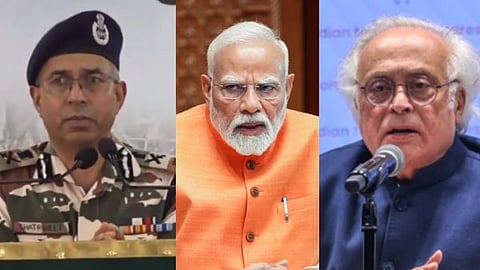 ITBP Director General speaks on the LAC border situation at the 'Himaveera Samman' ceremony in Alwar, Rajasthan; Congress leader Jairam Ramesh criticizes the Central Government's border policy.