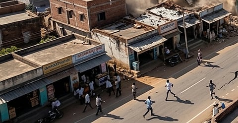 ಭೂಕಂಪನದ ಸಾಂದಾರ್ಭಿಕ ಚಿತ್ರ