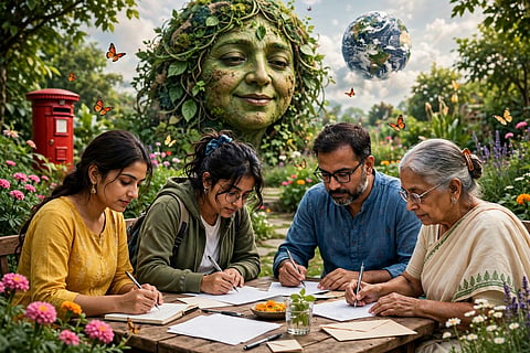 'ಭೂಮಿ ತಾಯಿಗೆ ಒಂದು ಪತ್ರ' ಈ ದಿನದೊಳಗೆ ಅಂಚೆ ಇಲಾಖೆಗೊಂದು ಲೆಟರ್ ಕಳಿಸಿ; 50 ಸಾವಿರ ಬಹುಮಾನ ಗೆಲ್ಲಿ