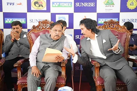 DCM G.Parameshwar Participate in Bangalore KBA tournment inaugration.