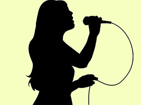 singing