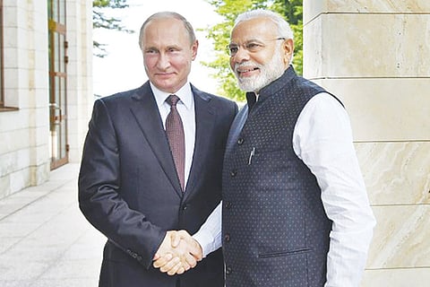 Editorial Modi and Putin