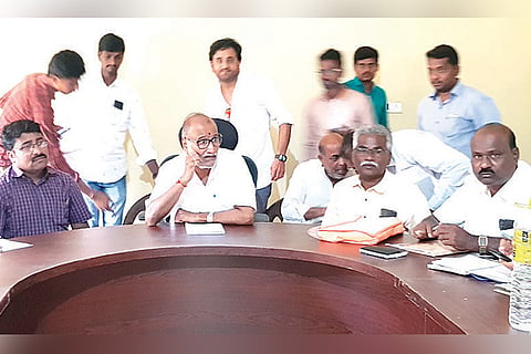 180120 Sindhanuru Irrigation Dept Meeting