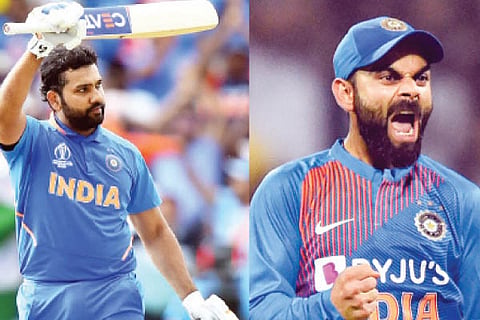 Rohit Sharama Virat kohli 15 Jan 20