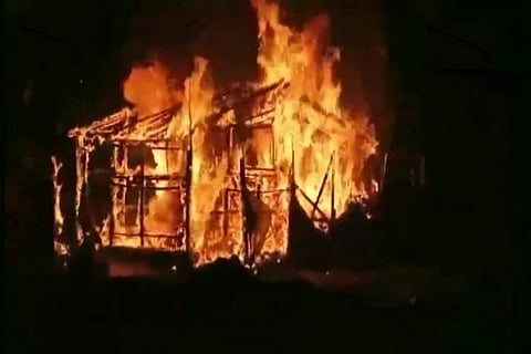 bjp-office Asansol fire 13 JAN 20