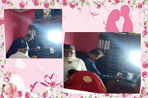 Wedding video call 1 26 MAR 20