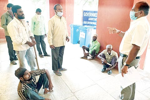 230420 Lingasugur Disabled appel to Ac