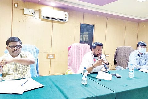 Ballari TP Officers Meeting Nagendra