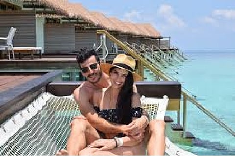 Honeymoon couple