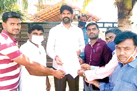 230520 Kurugodu Guest Teachers Appeal to MLA Ganesh