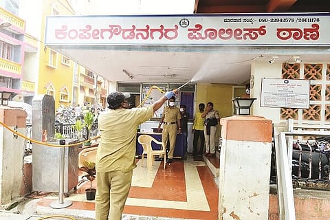 Kempegowda nagara police station BNG 12 JUN 20