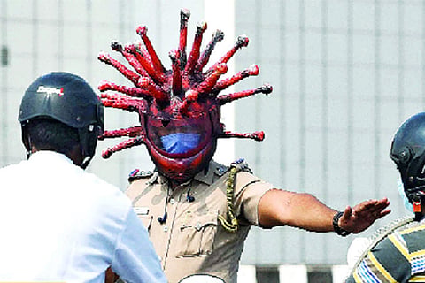 police corona