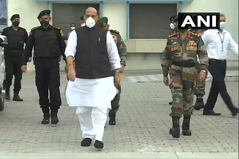 Defence Minister Rajanath singh