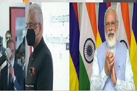 PM Modi, Mauritian counterpart inaugurate new Supreme Court building of Mauritius via video-conferencing
