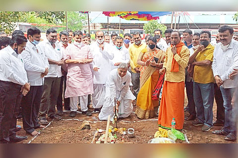 18082020 Kustagi New Bus stand Constructed