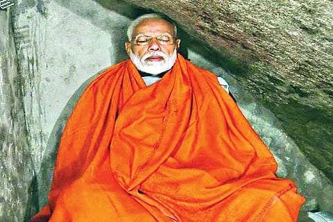 Modi In Meditation