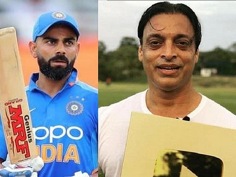 Shoaib Akhtar kohli india