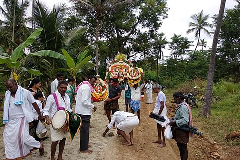 Own Road in Mattihalli Village (1)
