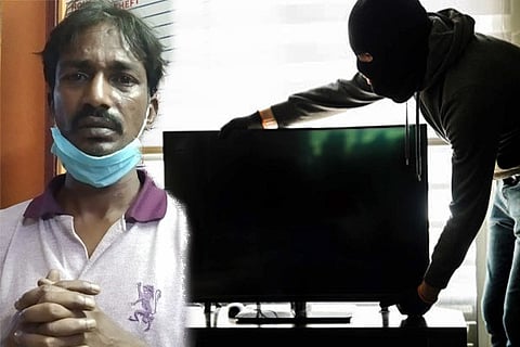tv theft kalla manja