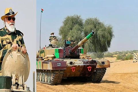 PM's Arjun Tank Ride