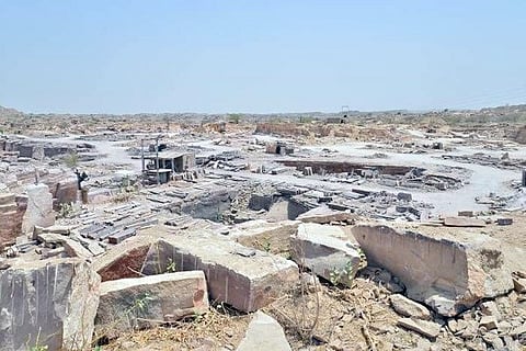 stone mining