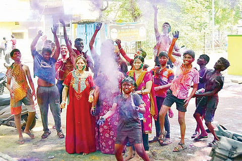 28032021 Koppal Holi Festival
